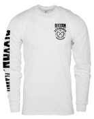 Weld Long Sleeve T-Shirt - White & Black - Dixxon Flannel Co.