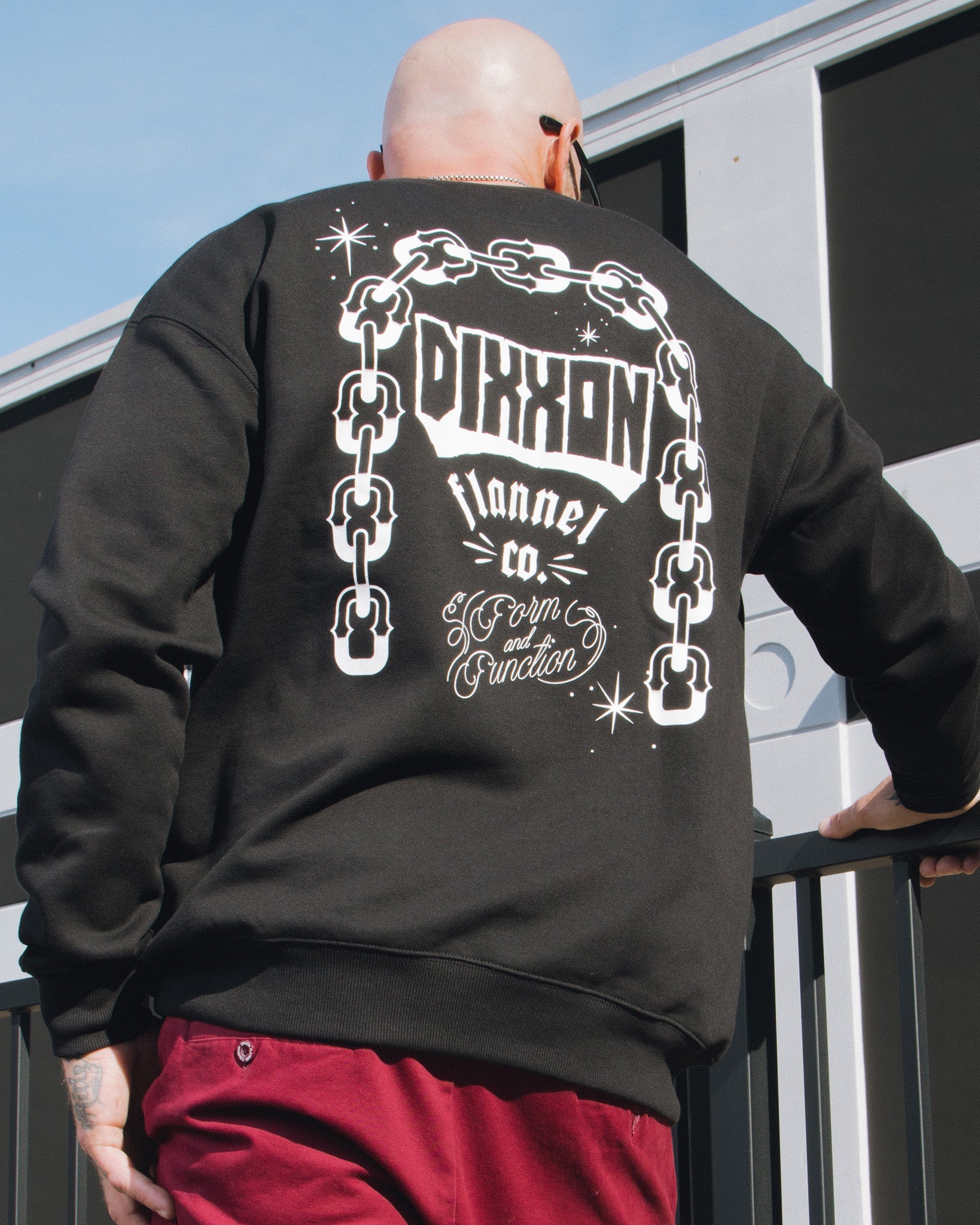 Westside Crewneck - Black - Dixxon Flannel Co.