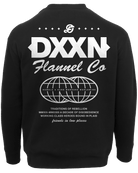 White Tech Crewneck - Black - Dixxon Flannel Co.