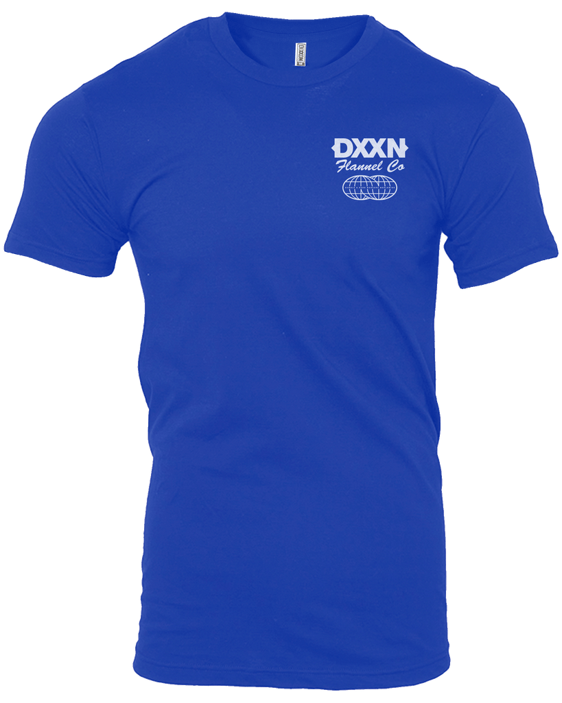 White Tech T-Shirt - Blue - Dixxon Flannel Co.