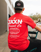 White Tech T-Shirt - Red - Dixxon Flannel Co.