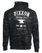 White Working Class TM Pullover Hoodie - Black Camo - Dixxon Flannel Co.