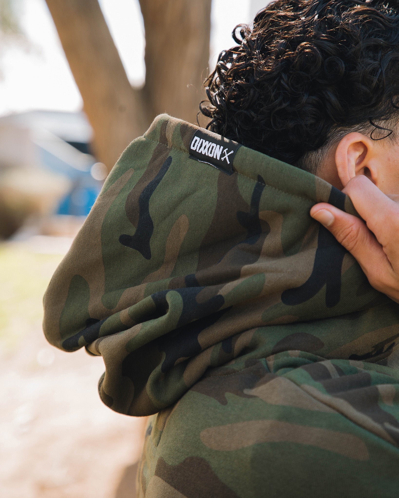 White Working Class TM Pullover Hoodie - Camo - Dixxon Flannel Co.