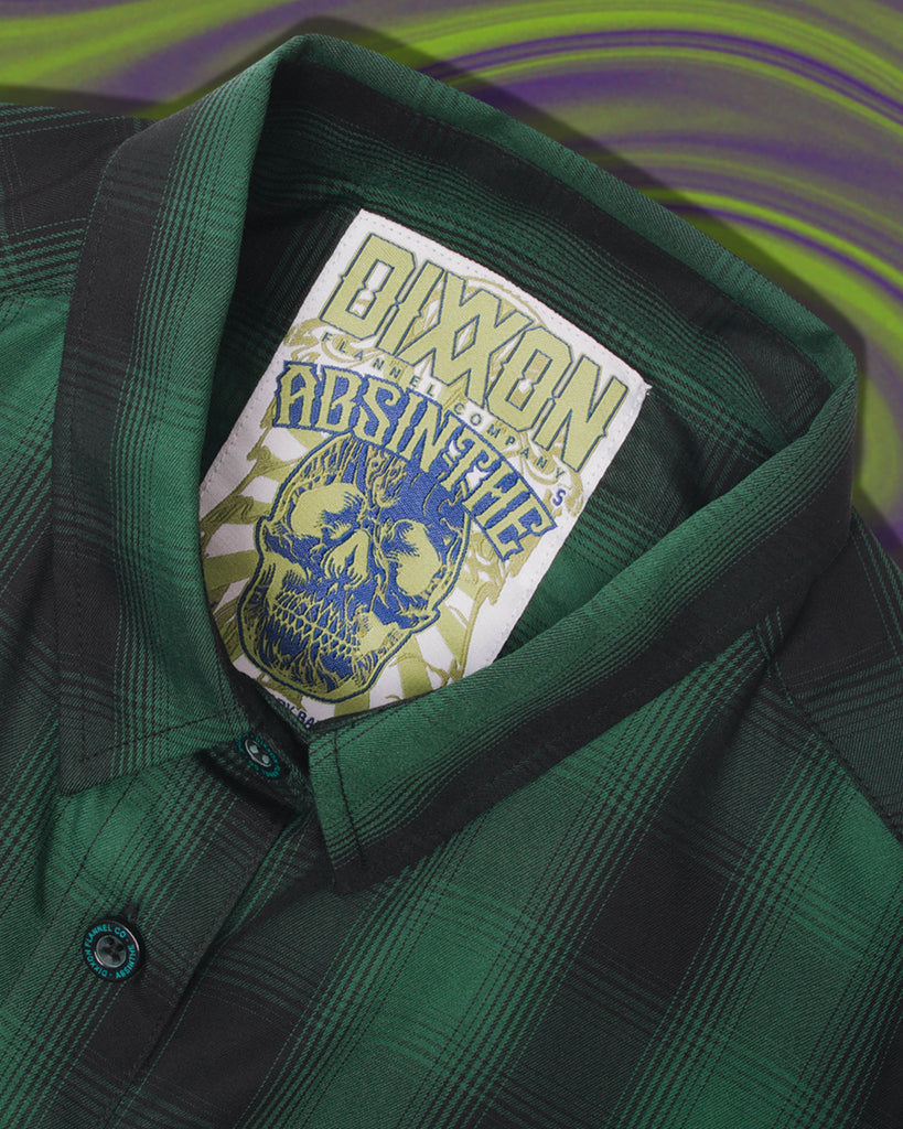 Women's Absinthe Bamboo Short Sleeve - Dixxon Flannel Co.