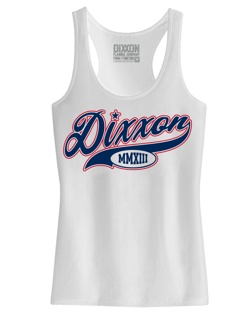 Women's All Star Tank - Red, White, & Blue - Dixxon Flannel Co.