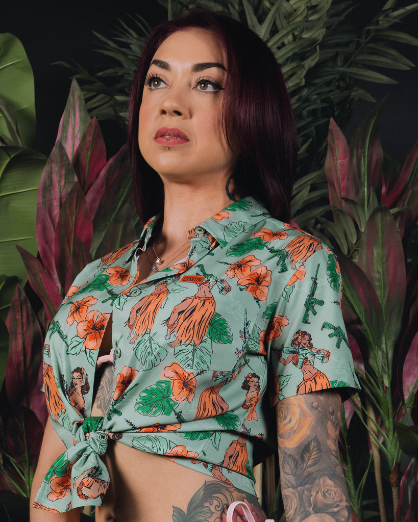 Women's Aloha Arms Short Sleeve - Dixxon Flannel Co.