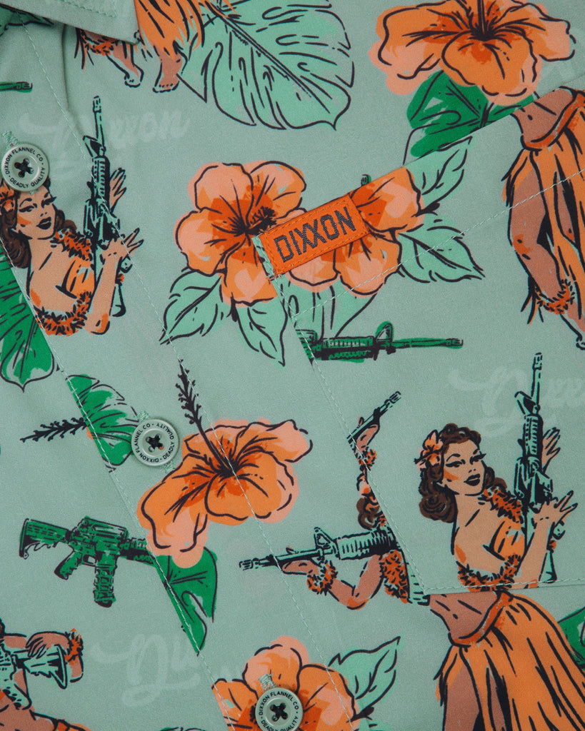 Women's Aloha Arms Short Sleeve - Dixxon Flannel Co.
