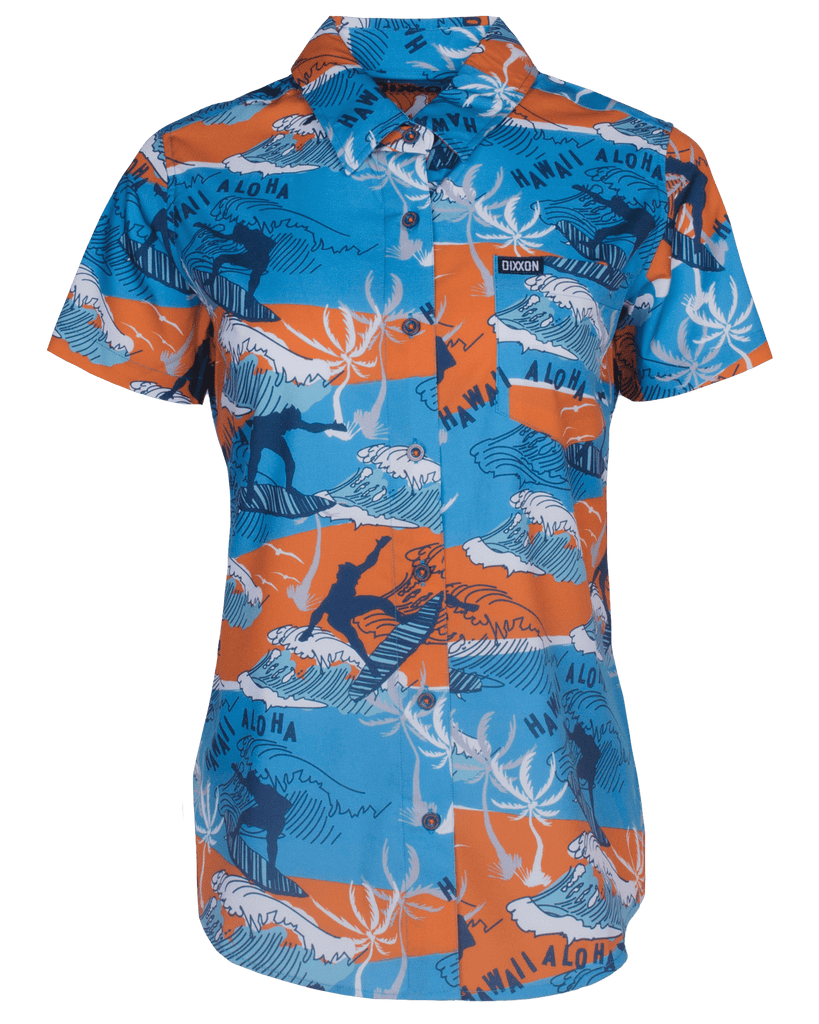 Women's Alotta Aloha Short Sleeve - Dixxon Flannel Co.