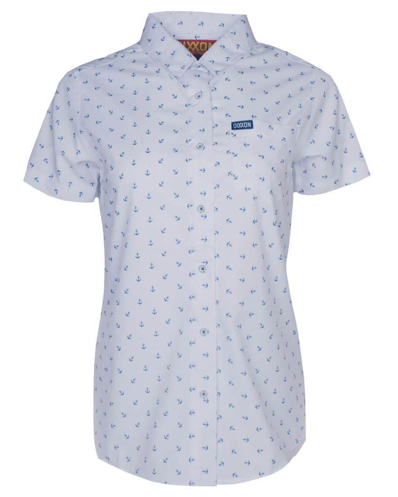 Women's Avery Short Sleeve - White - Dixxon Flannel Co.