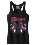 Women's Award Crest Tank - Red, White, & Blue - Dixxon Flannel Co.