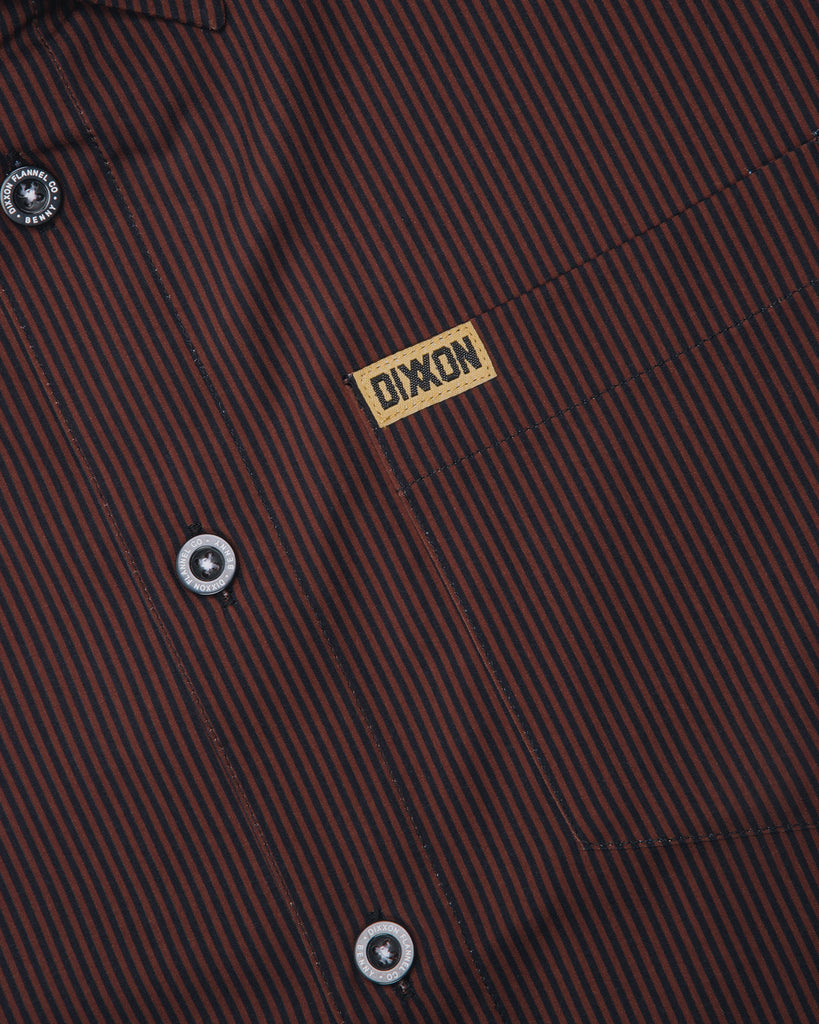 Women's Benny Short Sleeve - Brown - Dixxon Flannel Co.