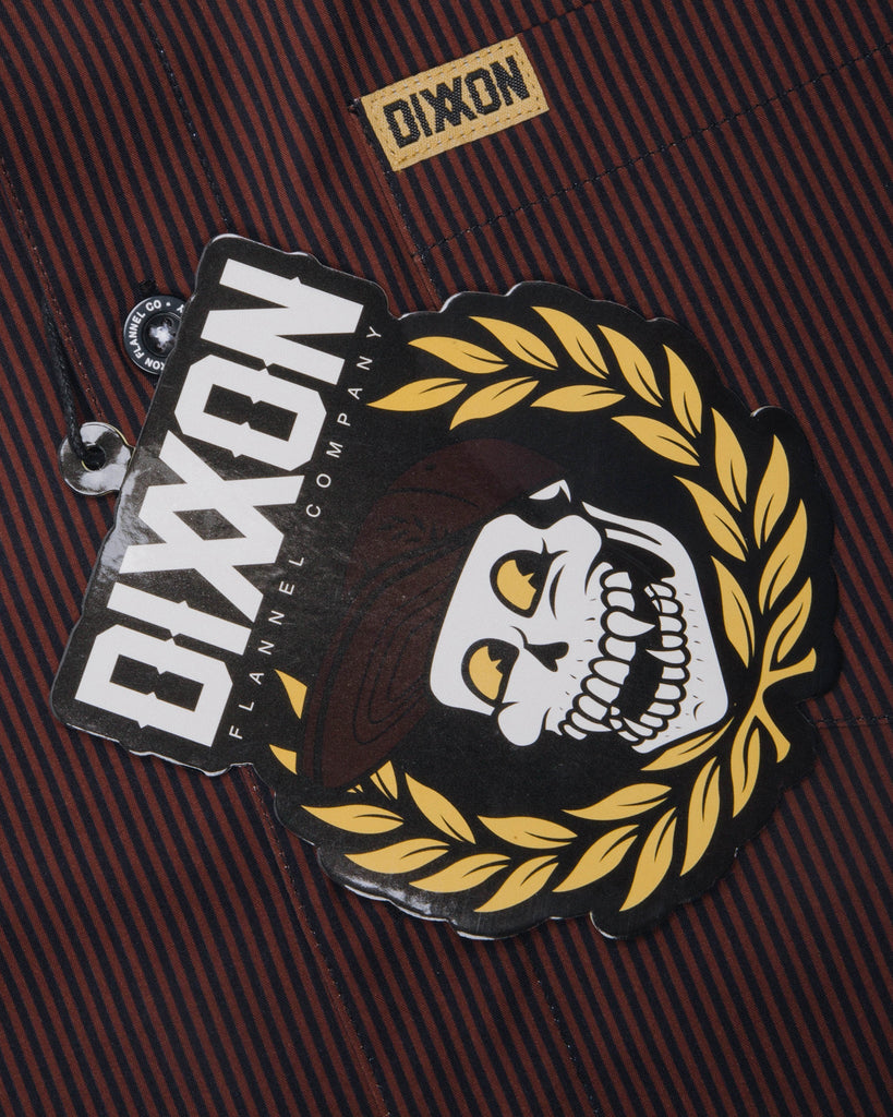 Women's Benny Short Sleeve - Brown - Dixxon Flannel Co.