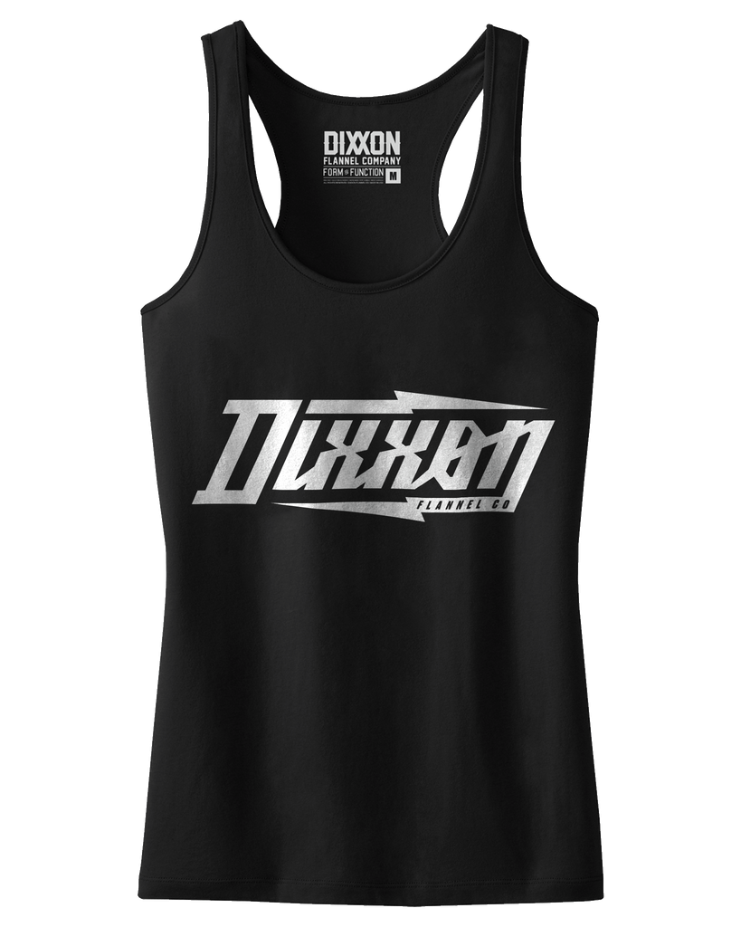Women's Bolt Tank - Black & White - Dixxon Flannel Co.
