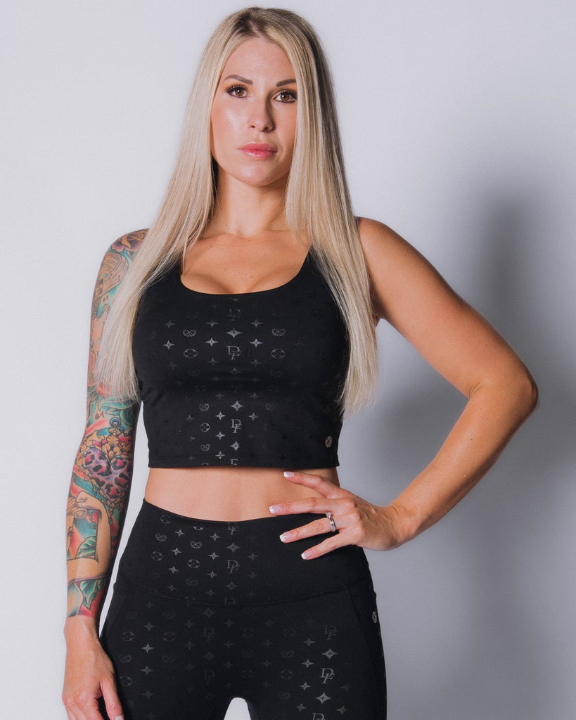 Women's Bougie Classic Crop Top - Black - Dixxon Flannel Co.