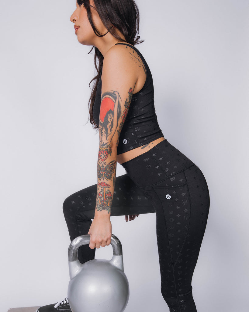 Women's Bougie Classic Leggings - Black - Dixxon Flannel Co.