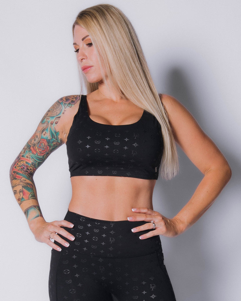 Women's Bougie Classic Sports Bra - Black - Dixxon Flannel Co.