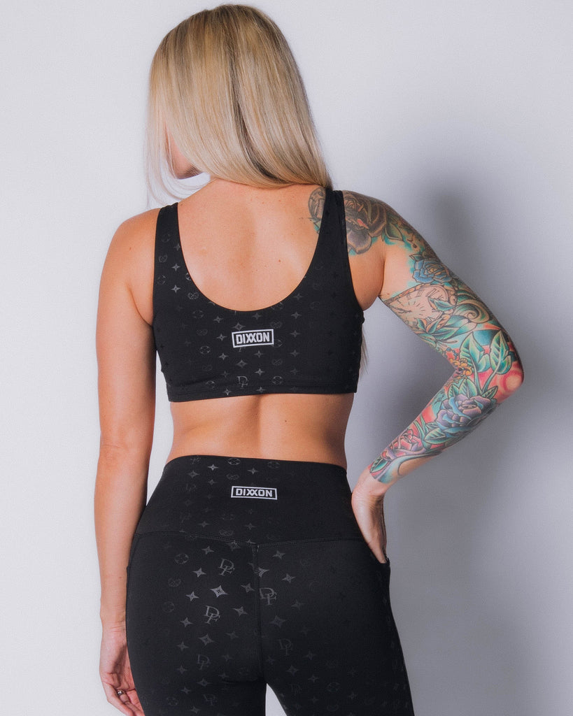 Women's Bougie Classic Sports Bra - Black - Dixxon Flannel Co.