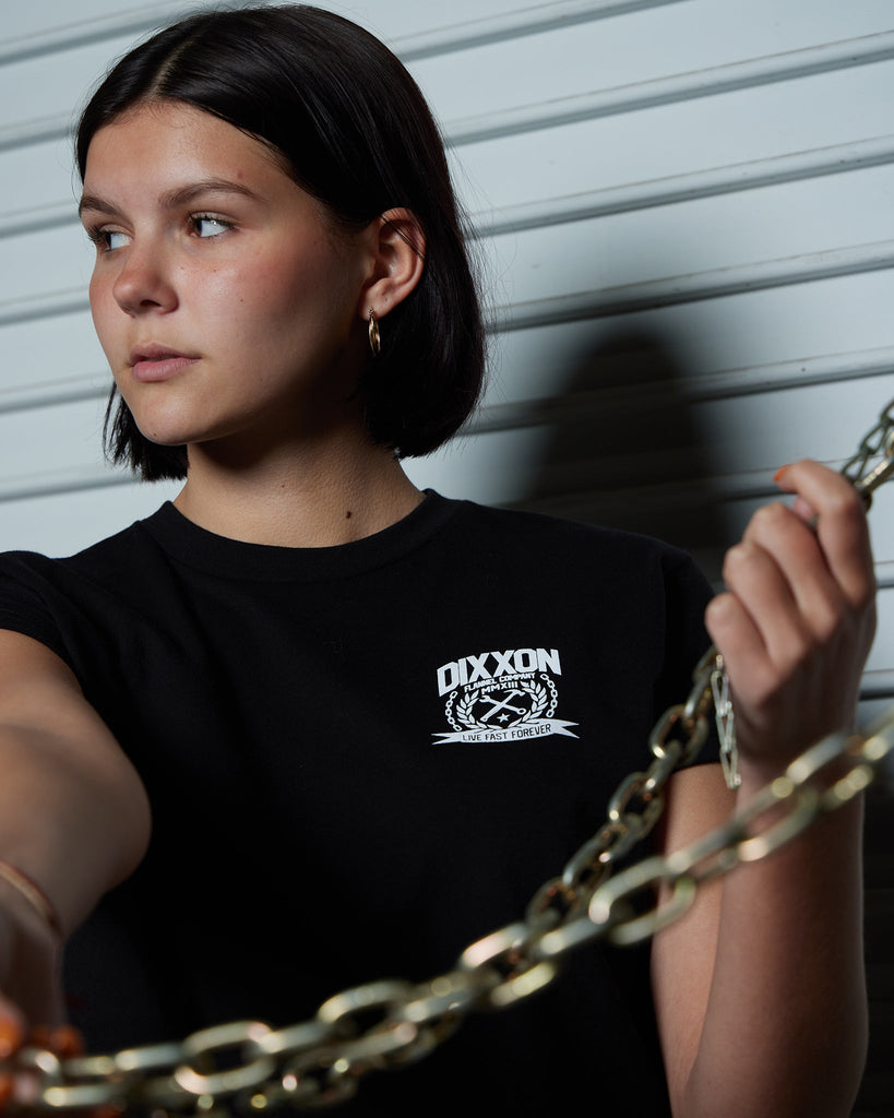 Women's Chains Crop Top - Dixxon Flannel Co.