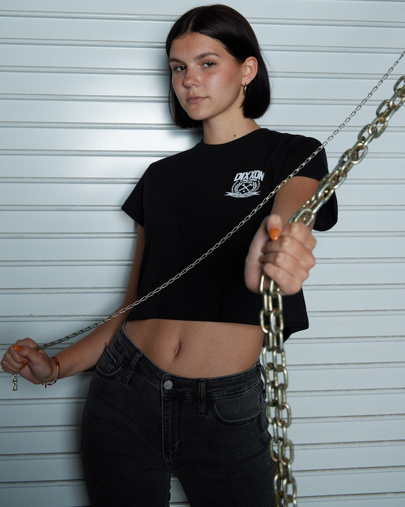 Women's Chains Crop Top - Dixxon Flannel Co.