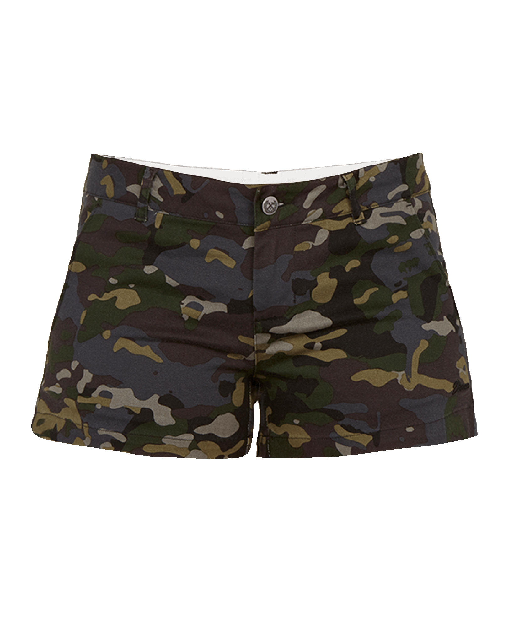 Women's Chino Shorts - Black Camo - Dixxon Flannel Co.