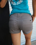 Women's Chino Shorts - Gray - Dixxon Flannel Co.