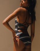 Women's Cindi One Piece Swimsuit - Black Serape - Dixxon Flannel Co.