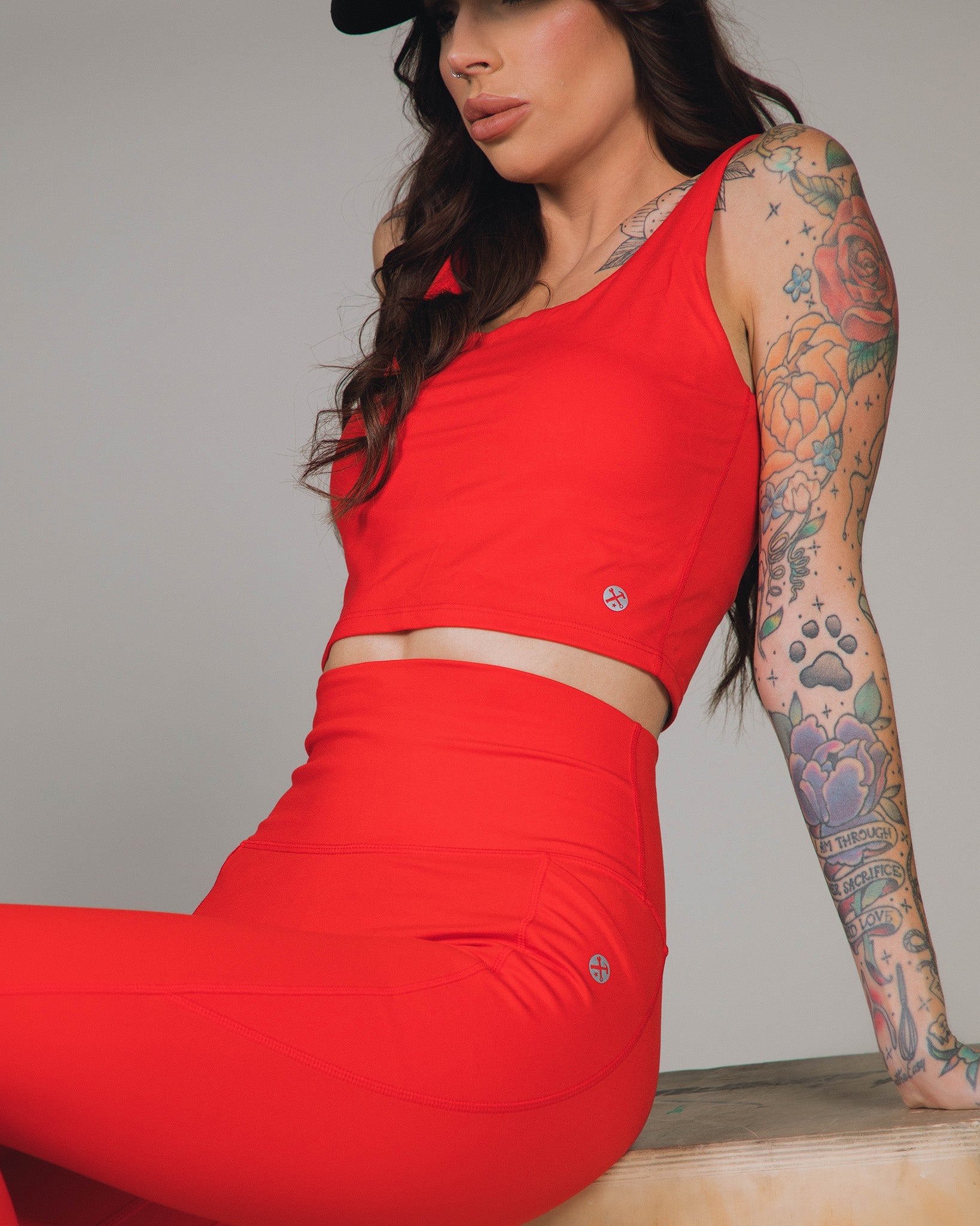 Women's Classic Crop Top - Red - Dixxon Flannel Co.