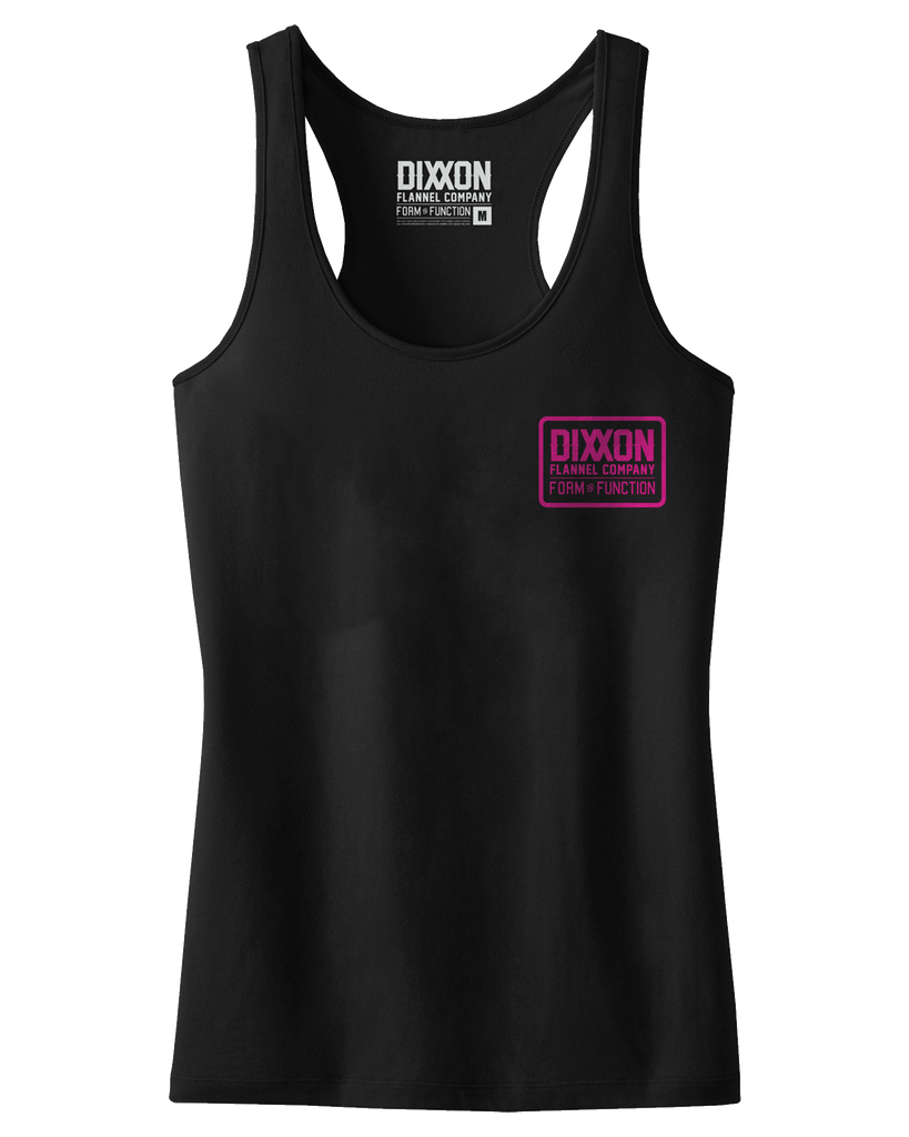 Women's Classic Fitted Tank - Pink - Dixxon Flannel Co.