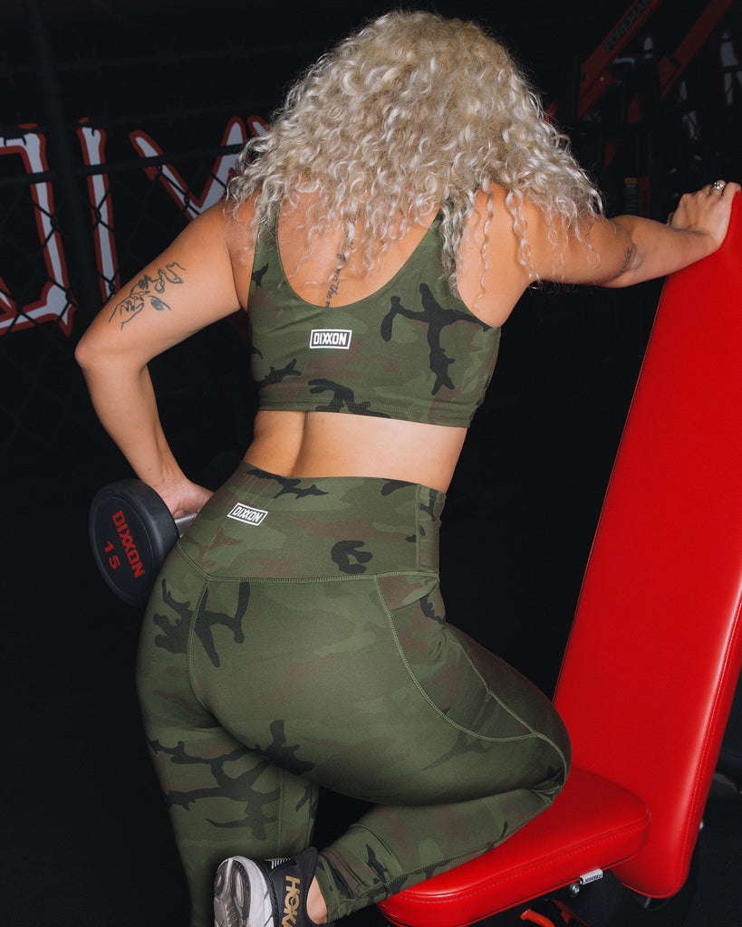 Women's Classic Sports Bra - Camo - Dixxon Flannel Co.
