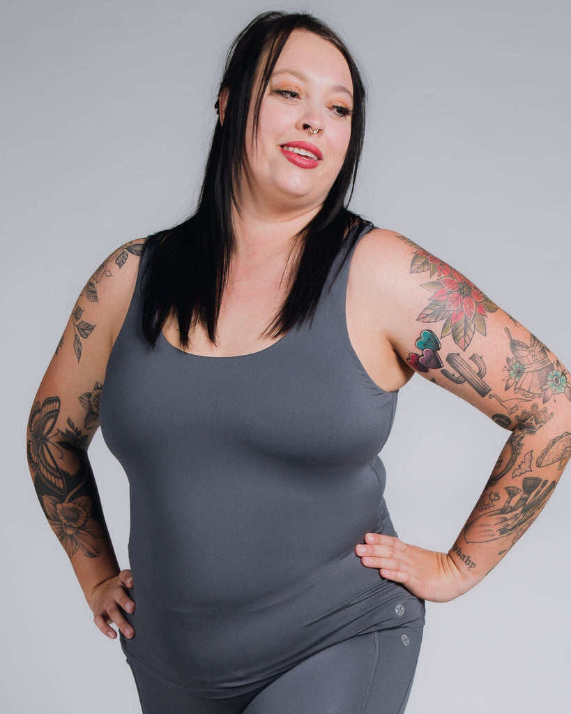 Women's Classic Tank - Charcoal Gray - Dixxon Flannel Co.