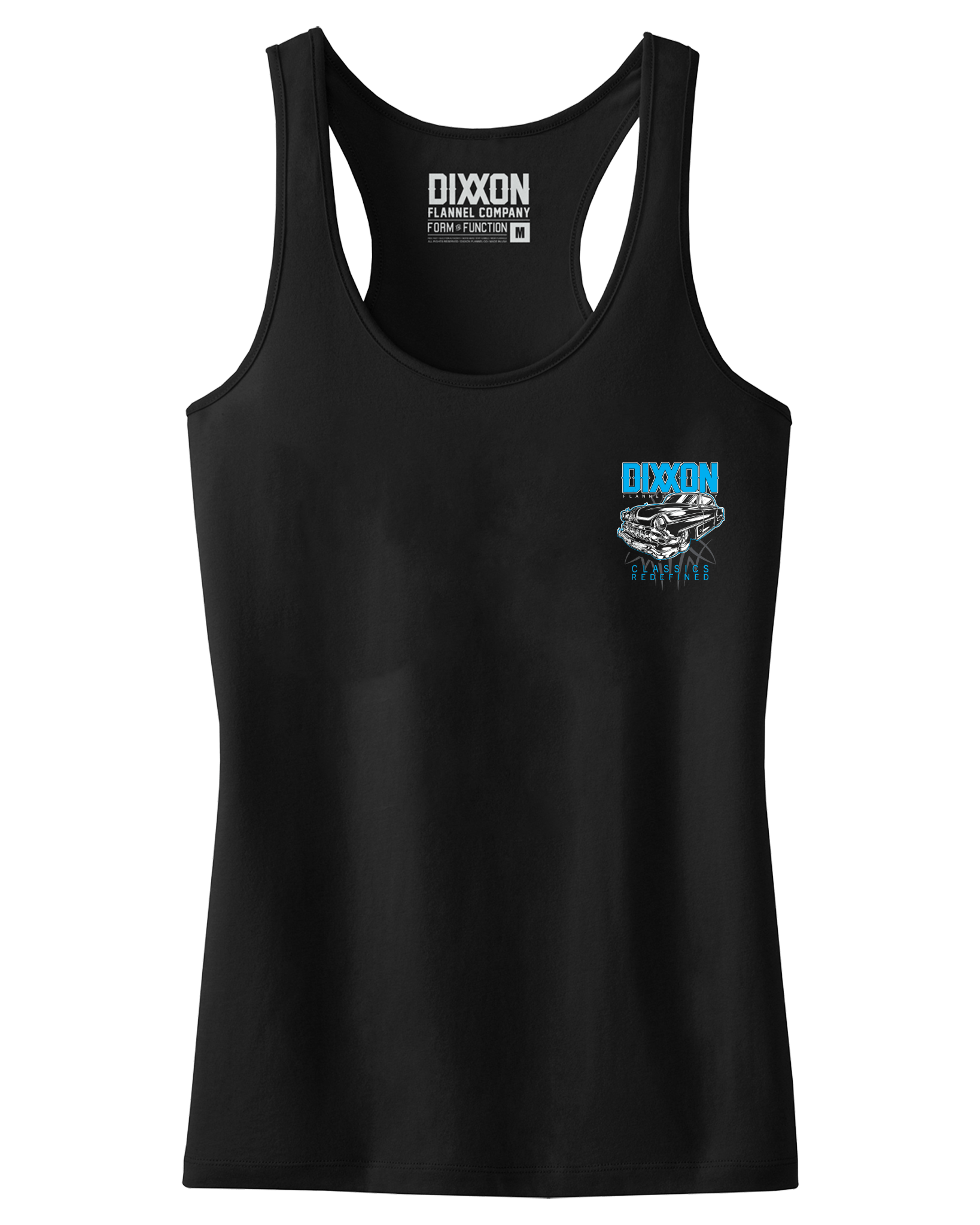 Women's Classics Redefined Fitted Tank - Black - Dixxon Flannel Co.