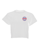 Women's Corpo Crop Top - Red, White, & Blue - Dixxon Flannel Co.