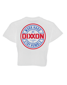 Women's Corpo Crop Top - Red, White, & Blue - Dixxon Flannel Co.