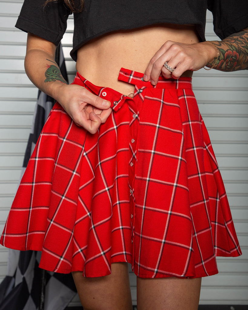 Women's Daytona Flannel Circle Skirt - Dixxon Flannel Co.