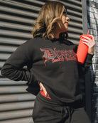 Women's Deadly Quality Crewneck Sweatshirt - Black - Dixxon Flannel Co.
