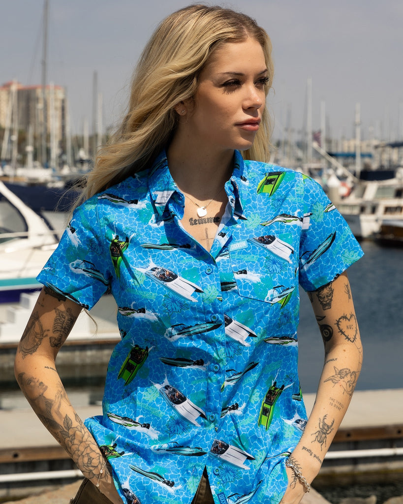 Women's Eliminator Boats Short Sleeve - Dixxon Flannel Co.