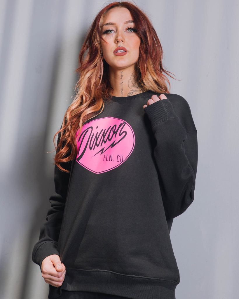 Women's Esso Crewneck Sweatshirt - Black - Dixxon Flannel Co.