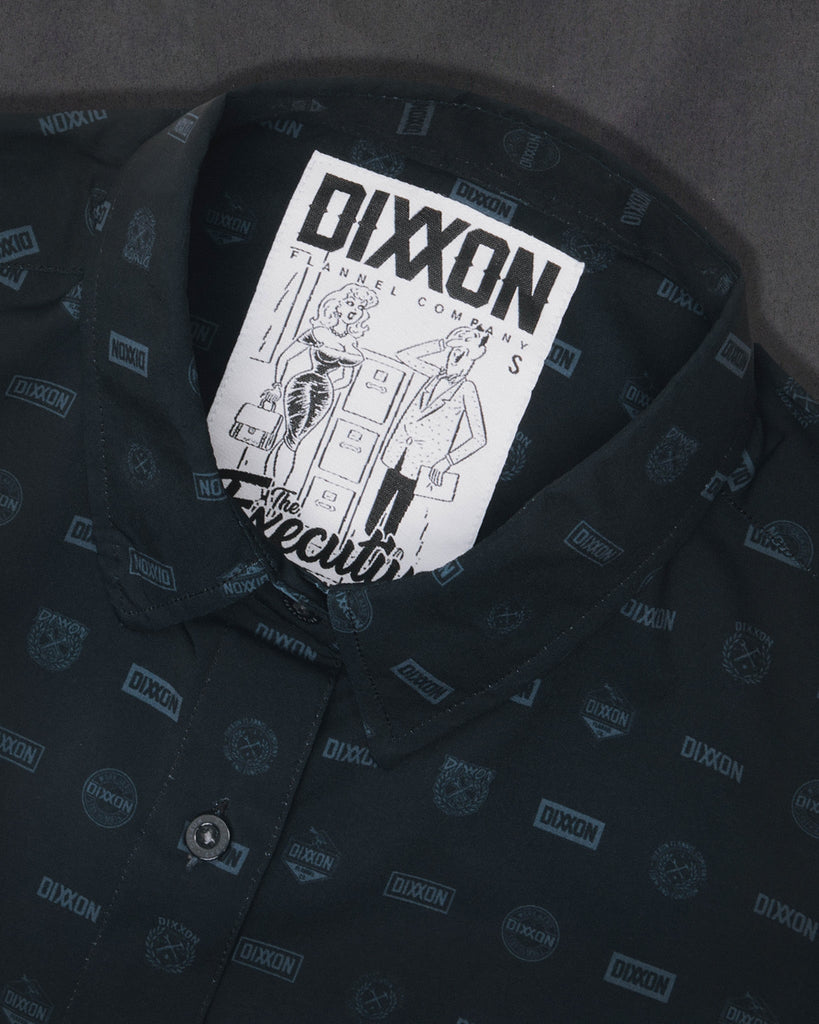 Women's Executive Short Sleeve - Black - Dixxon Flannel Co.