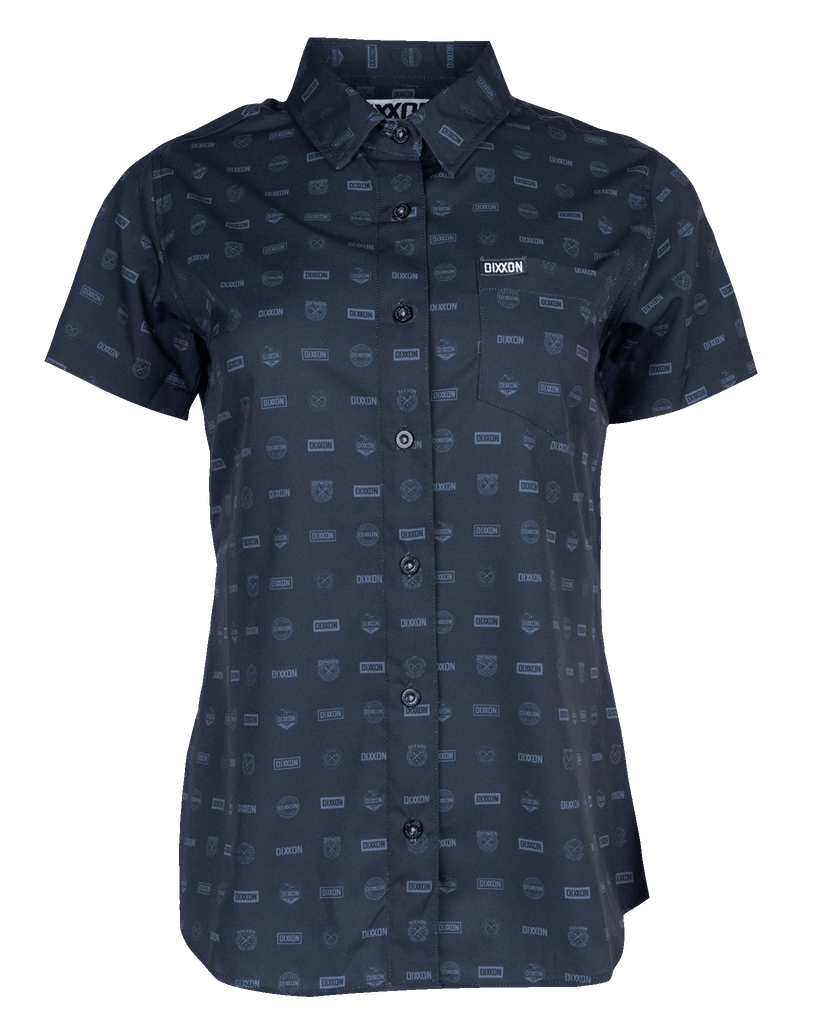 Women's Executive Short Sleeve - Black - Dixxon Flannel Co.