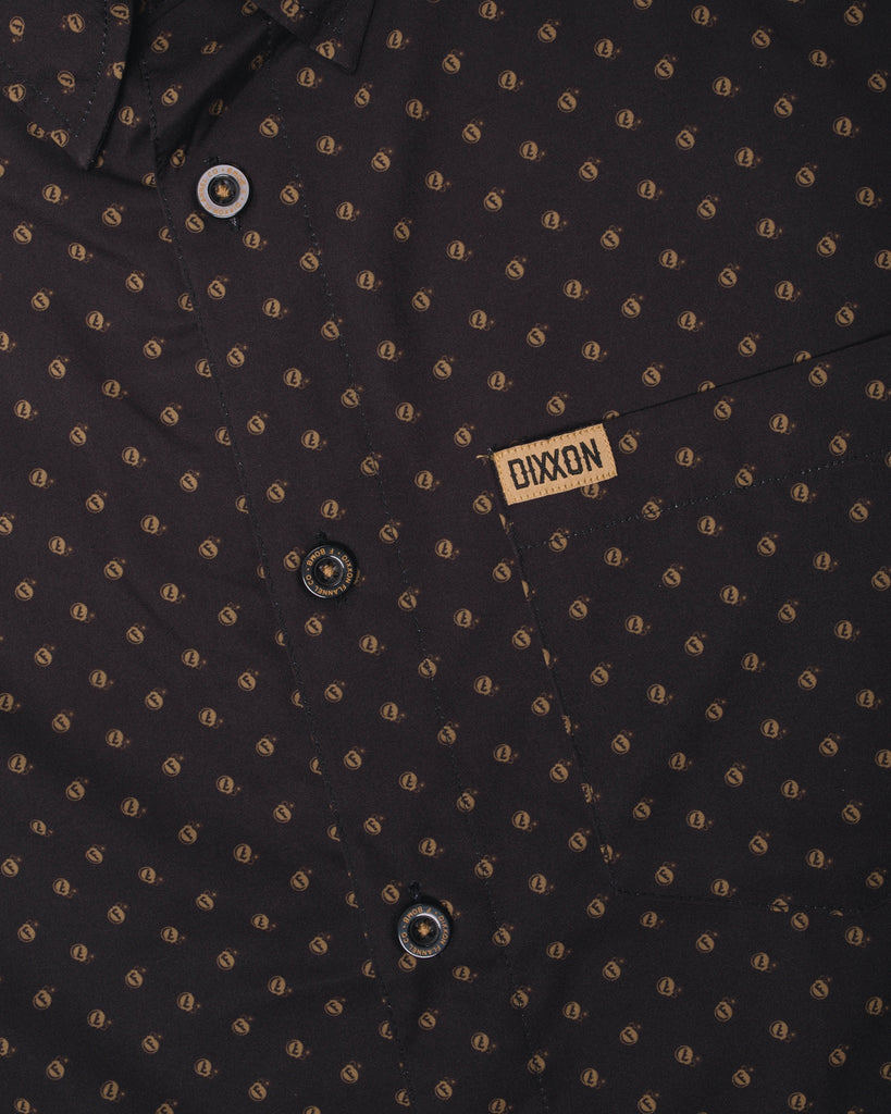 Women's F Bomb Short Sleeve - Gold - Dixxon Flannel Co.