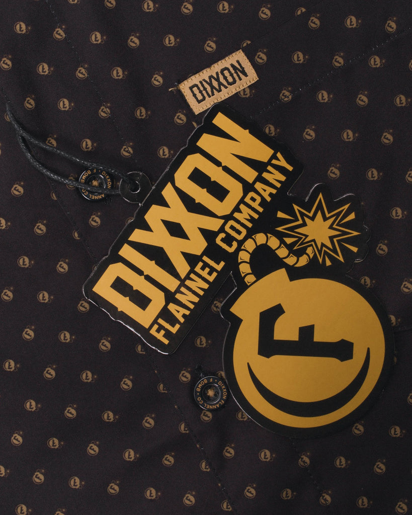 Women's F Bomb Short Sleeve - Gold - Dixxon Flannel Co.
