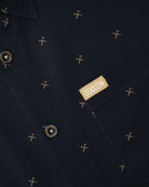 Women's Finney Short Sleeve - Black & Gold - Dixxon Flannel Co.