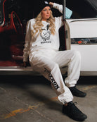 Women's Gent Crewneck Sweatshirt - White - Dixxon Flannel Co.