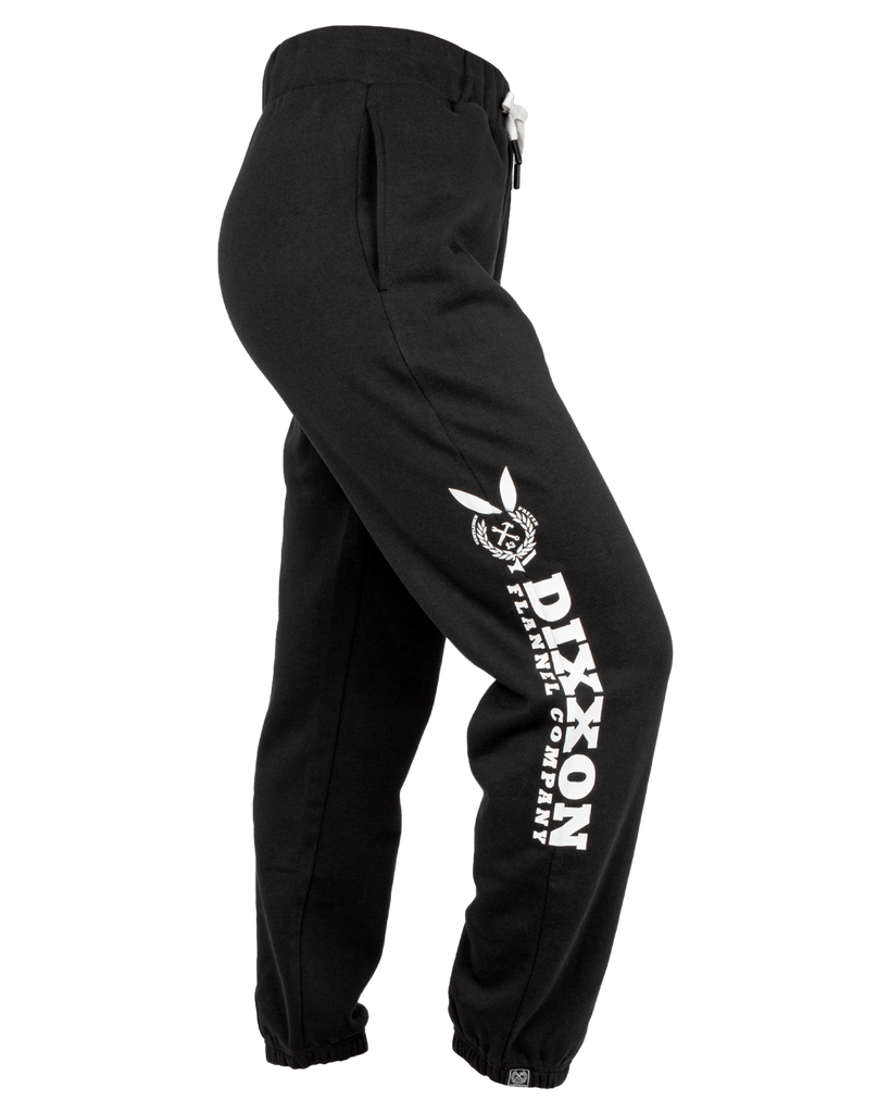 Women's Gent Sweatpants - Black - Dixxon Flannel Co.