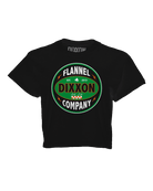 Women's Green Keystone Crop Top - Black - Dixxon Flannel Co.