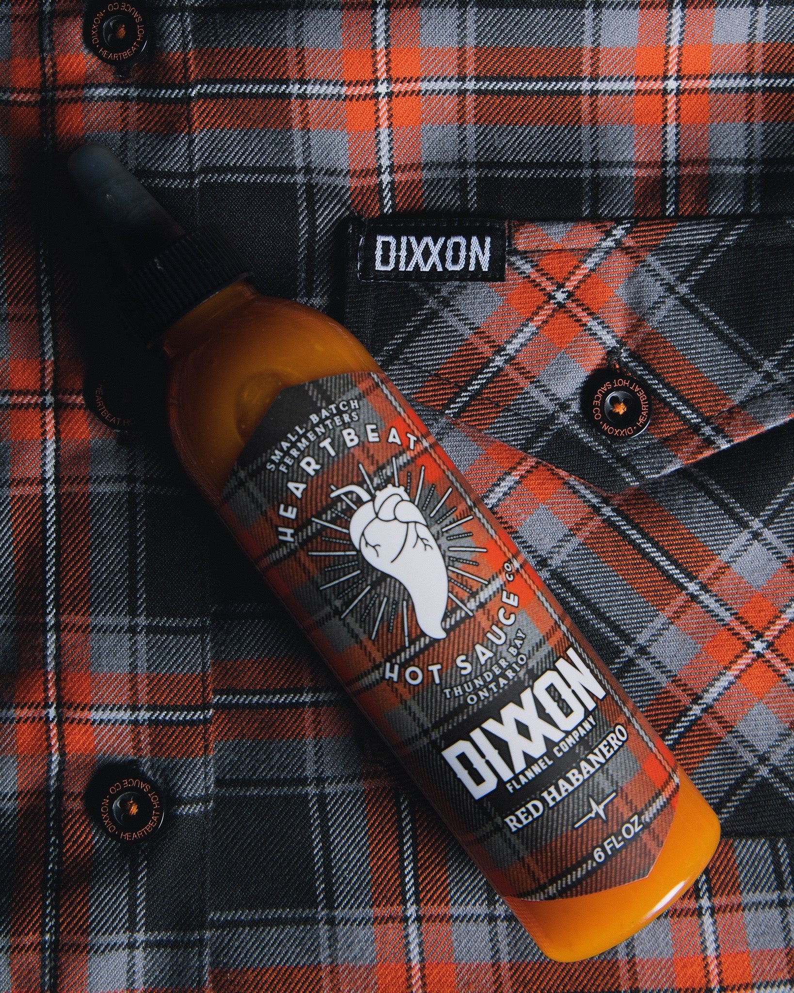 Women's Heartbeat Hot Sauce Flannel - Dixxon Flannel Co.