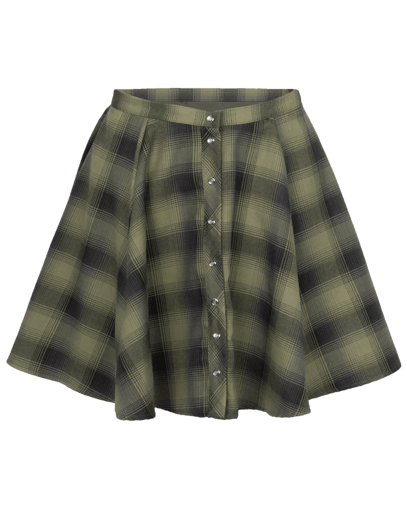 Women's Huntress Flannel Circle Skirt - Dixxon Flannel Co.