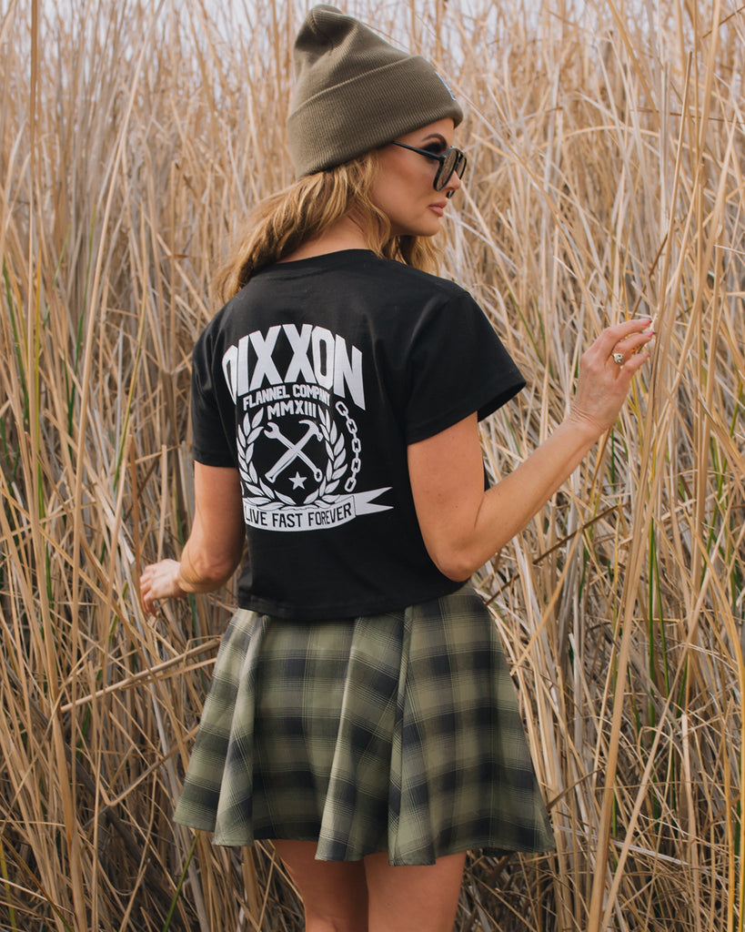 Women's Huntress Flannel Circle Skirt - Dixxon Flannel Co.