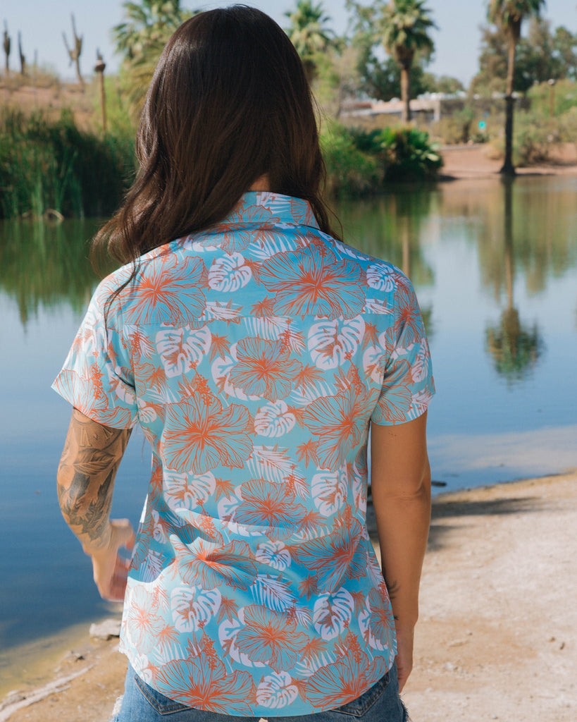 Women's Indo Short Sleeve - Dixxon Flannel Co.