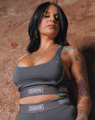 Women's Jane Sports Bra - Gray - Dixxon Flannel Co.